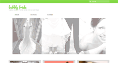 Desktop Screenshot of bubblybride.com